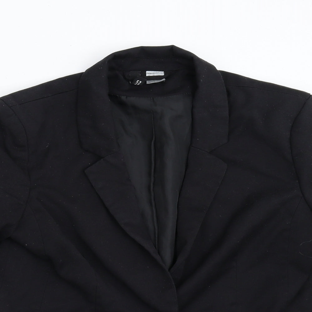 Divided Womens Black   Jacket Blazer Size 12