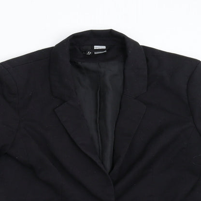 Divided Womens Black   Jacket Blazer Size 12