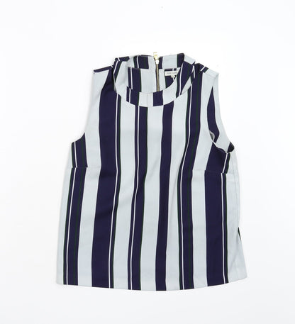 Womens UK Size 8 River Island Multicoloured Basic Blouse