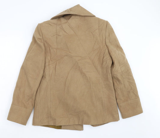 Kesta Womens Brown   Overcoat Coat Size 12
