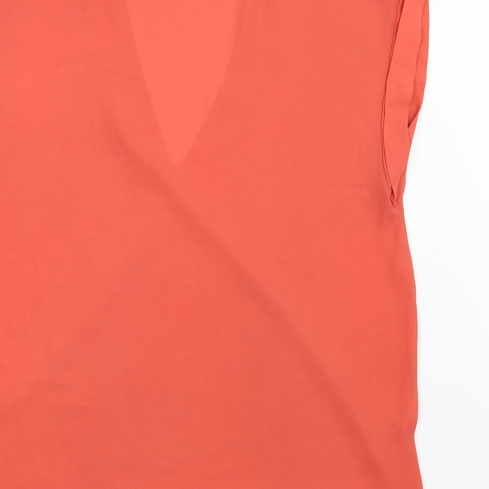 Select Womens Orange   Basic Blouse Size 12