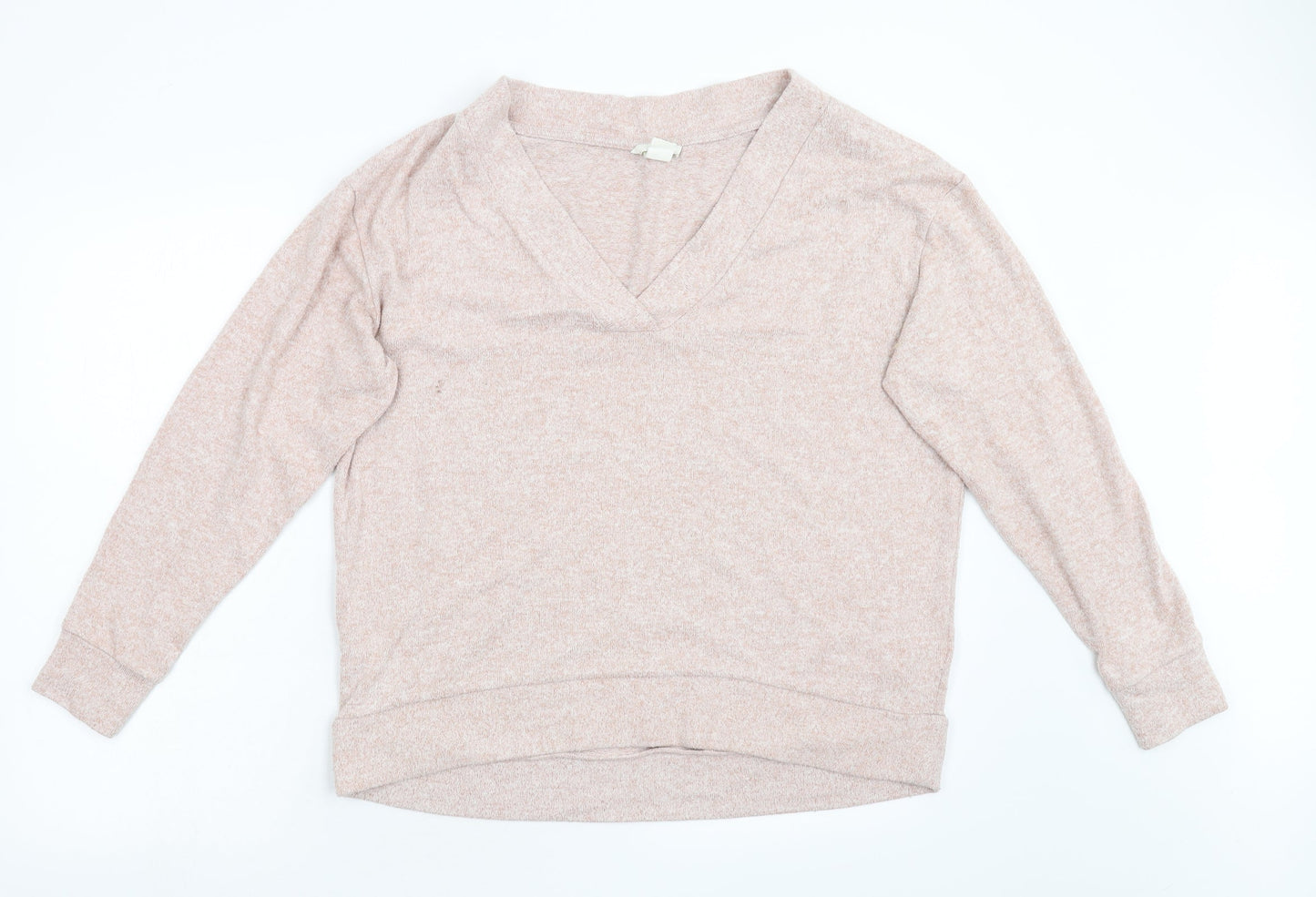 Womens UK Size M H&M Pink Pullover Jumper