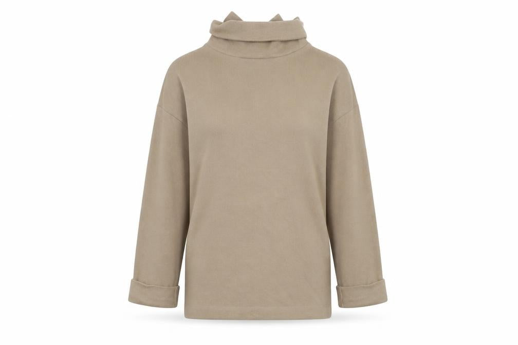 Womens UK Size S Zara Brown Pullover Jumper