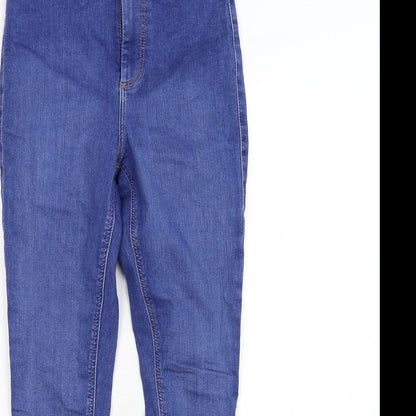 Topshop Womens Blue  Denim Skinny Jeans Size 30 L25 in