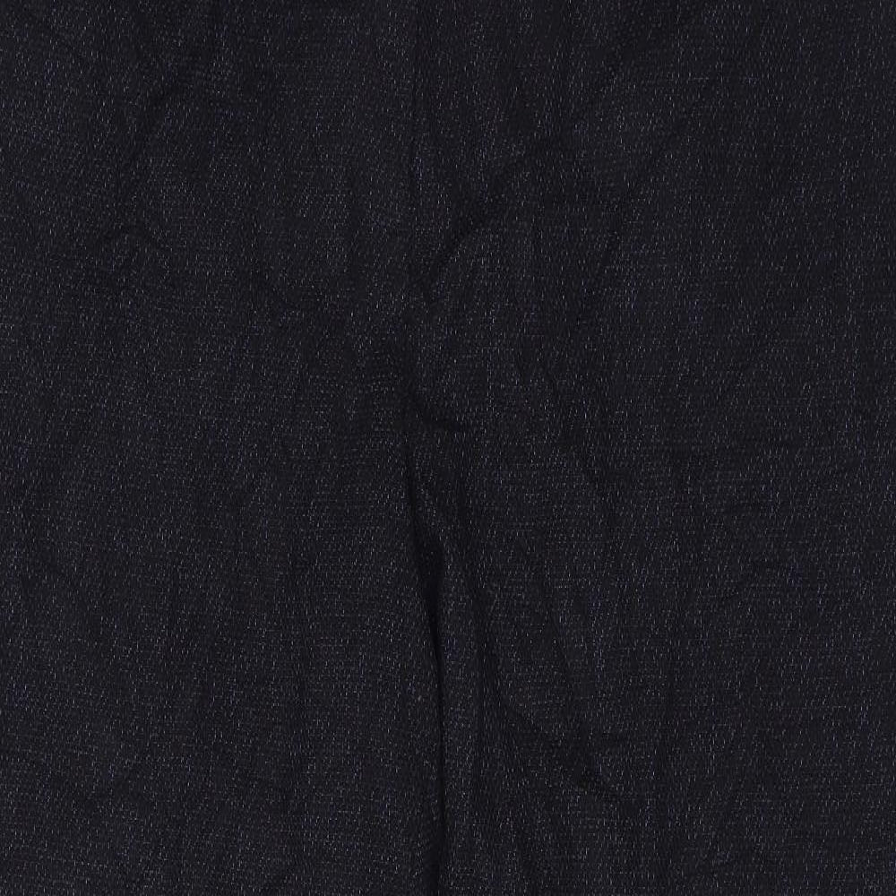 Womens UK Size 18 Papaya Regular Fit Dress Pants Blue Trousers