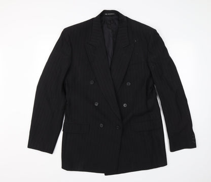 Chatsworth Mens Black   Jacket Blazer Size 40