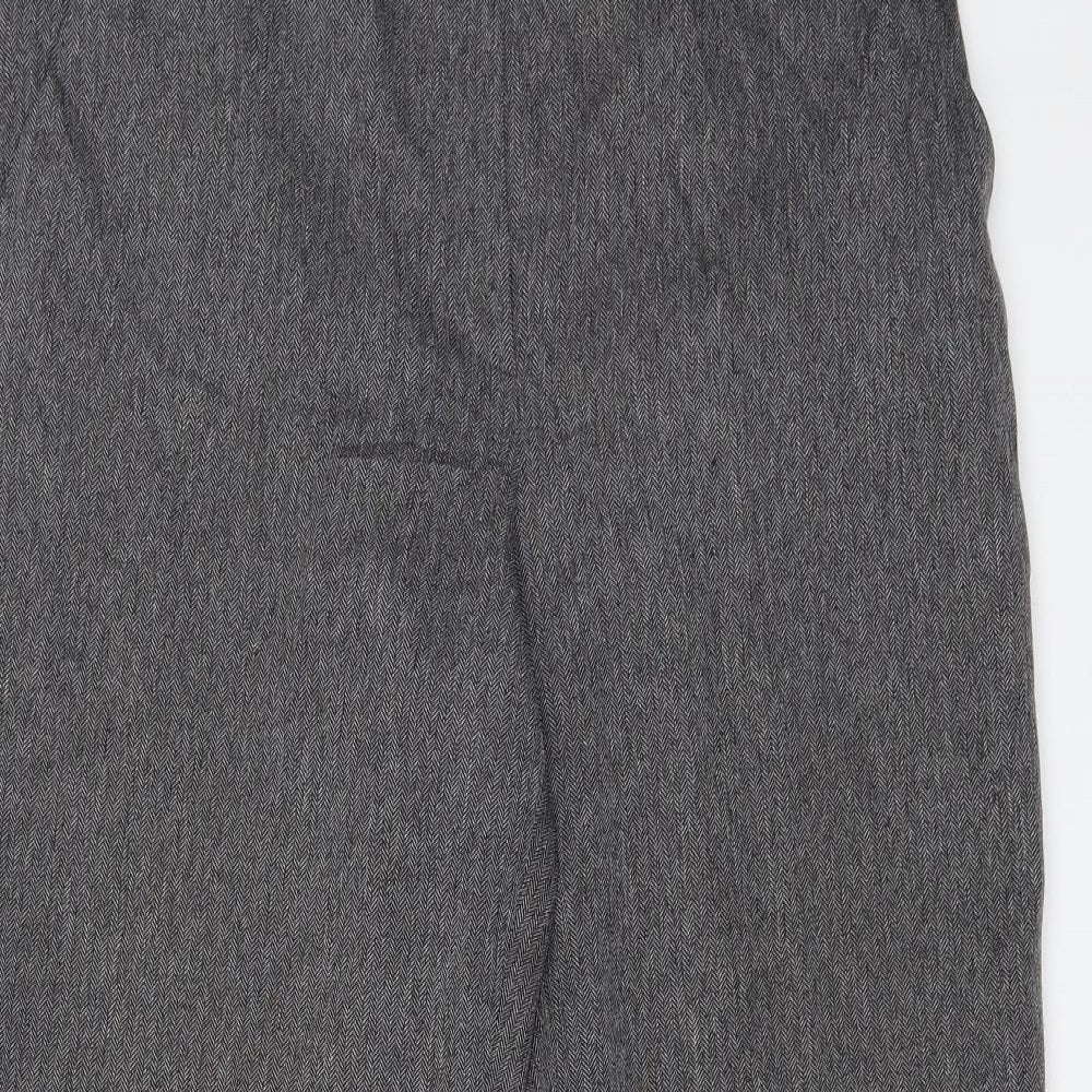 Debenhams Womens Grey   Windbreaker Trousers Size 12 L24 in