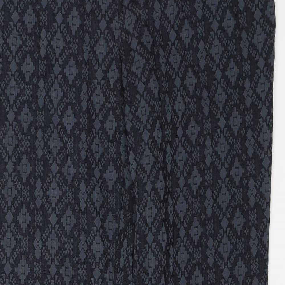 Womens UK Size 8 NEXT Regular Fit Dress Pants Blue Trousers