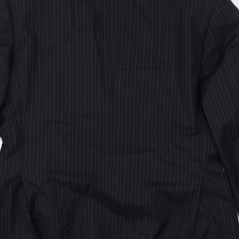 Mens UK Size 38 Marks and Spencer Regular Blue Suit Jacket
