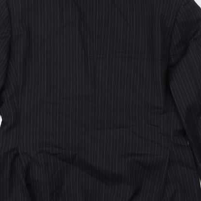 Mens UK Size 38 Marks and Spencer Regular Blue Suit Jacket