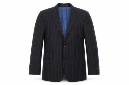 Next Mens Black Striped  Jacket Blazer Size 40