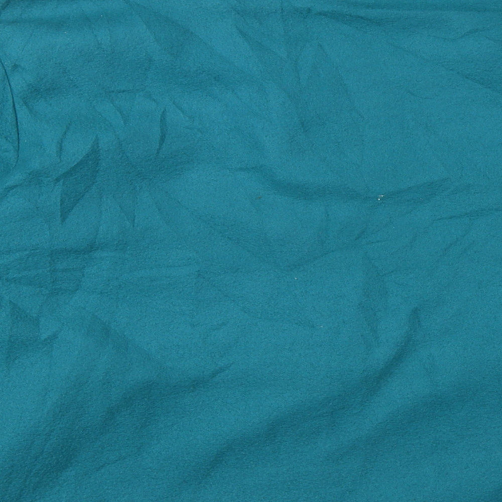 Womens UK Size L Anne De Lancay Blue Full Zip Jumper
