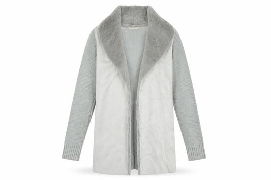 Womens UK Size M Sensations Grey Jacket