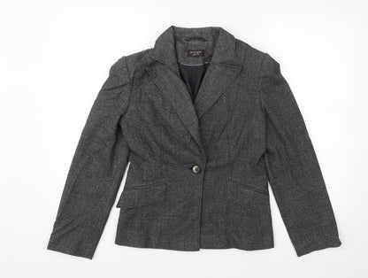 Principles Womens Grey   Jacket Blazer Size 10