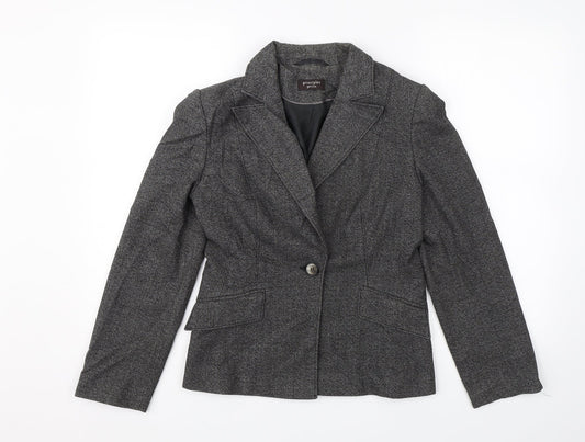 Principles Womens Grey   Jacket Blazer Size 10