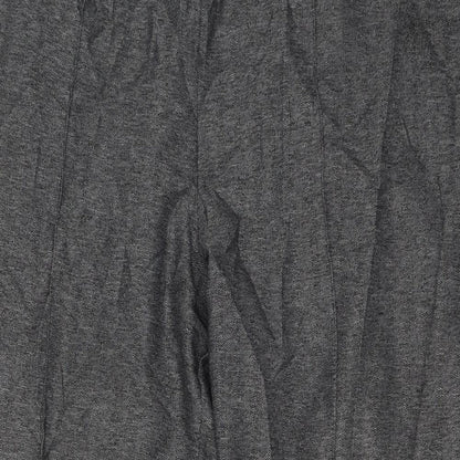 Womens UK Size 14 M&S Regular Fit Capri Grey Trousers