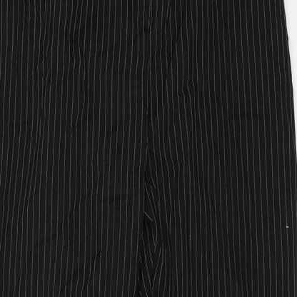 Womens UK Size 18 Wardrobe Regular Fit Dress Pants Black Trousers