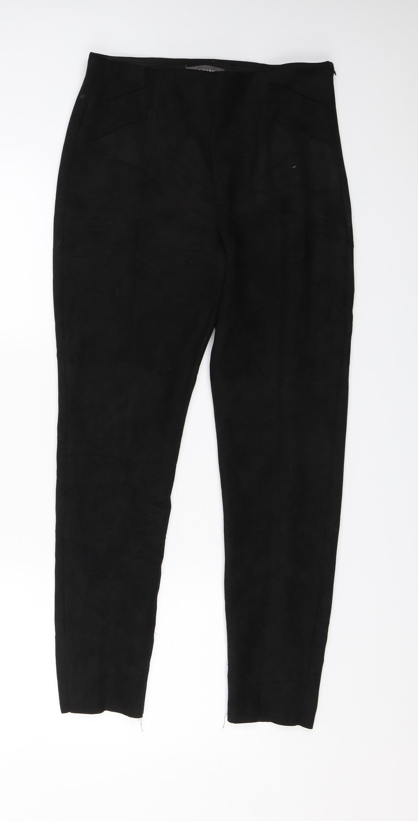 Primark Womens Black   Trousers  Size 12 L25 in