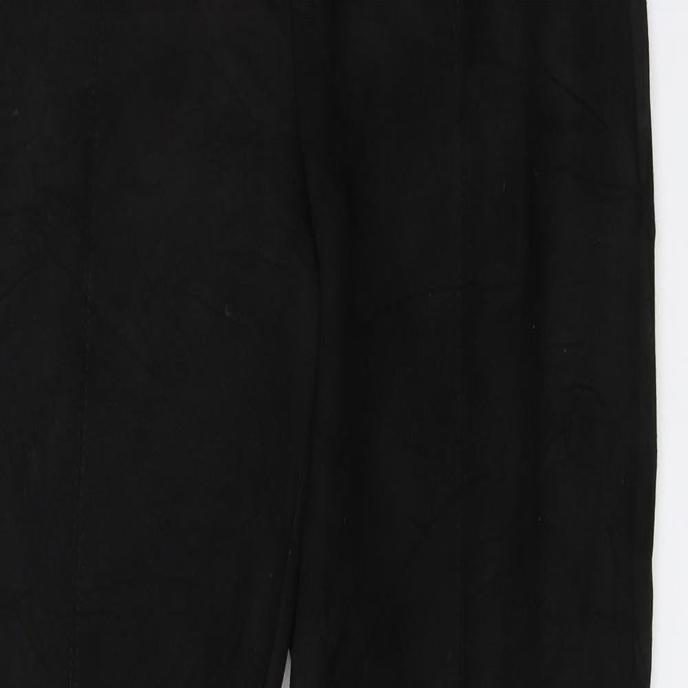 Primark Womens Black   Trousers  Size 12 L25 in
