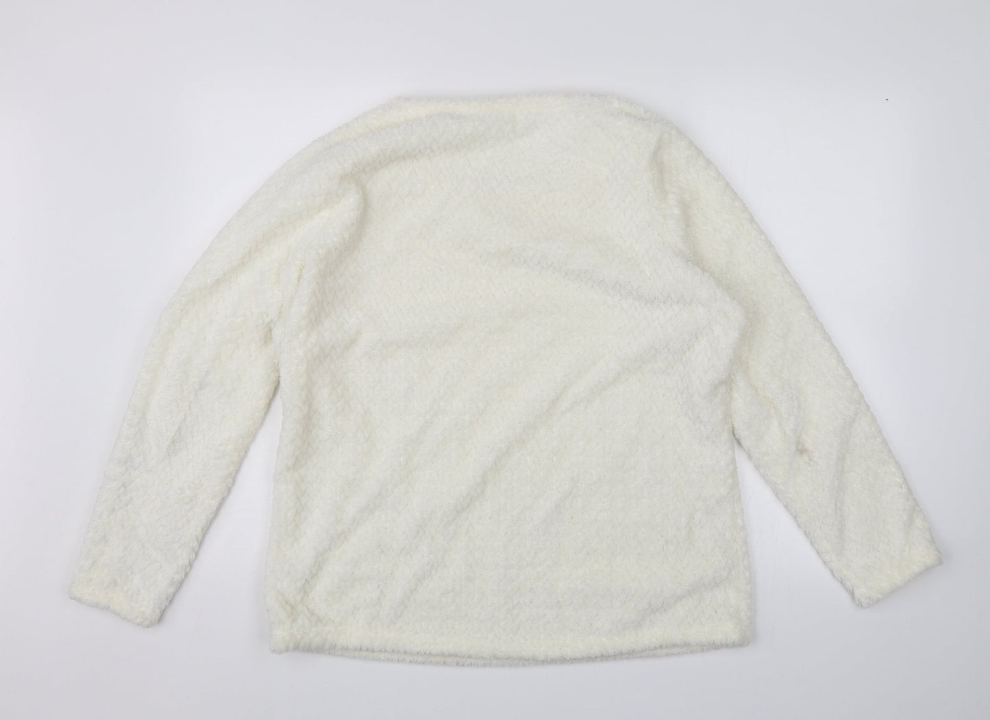 George Womens White   Pullover Jumper Size 12