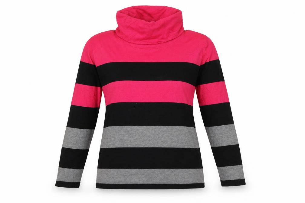 Womens UK Size S Isle Pink Pullover Jumper