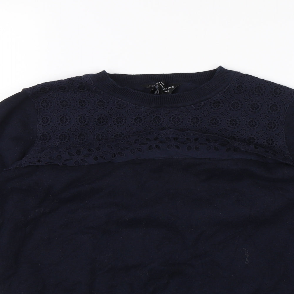 Womens UK Size 8 Dorothy Perkins Blue Pullover Jumper