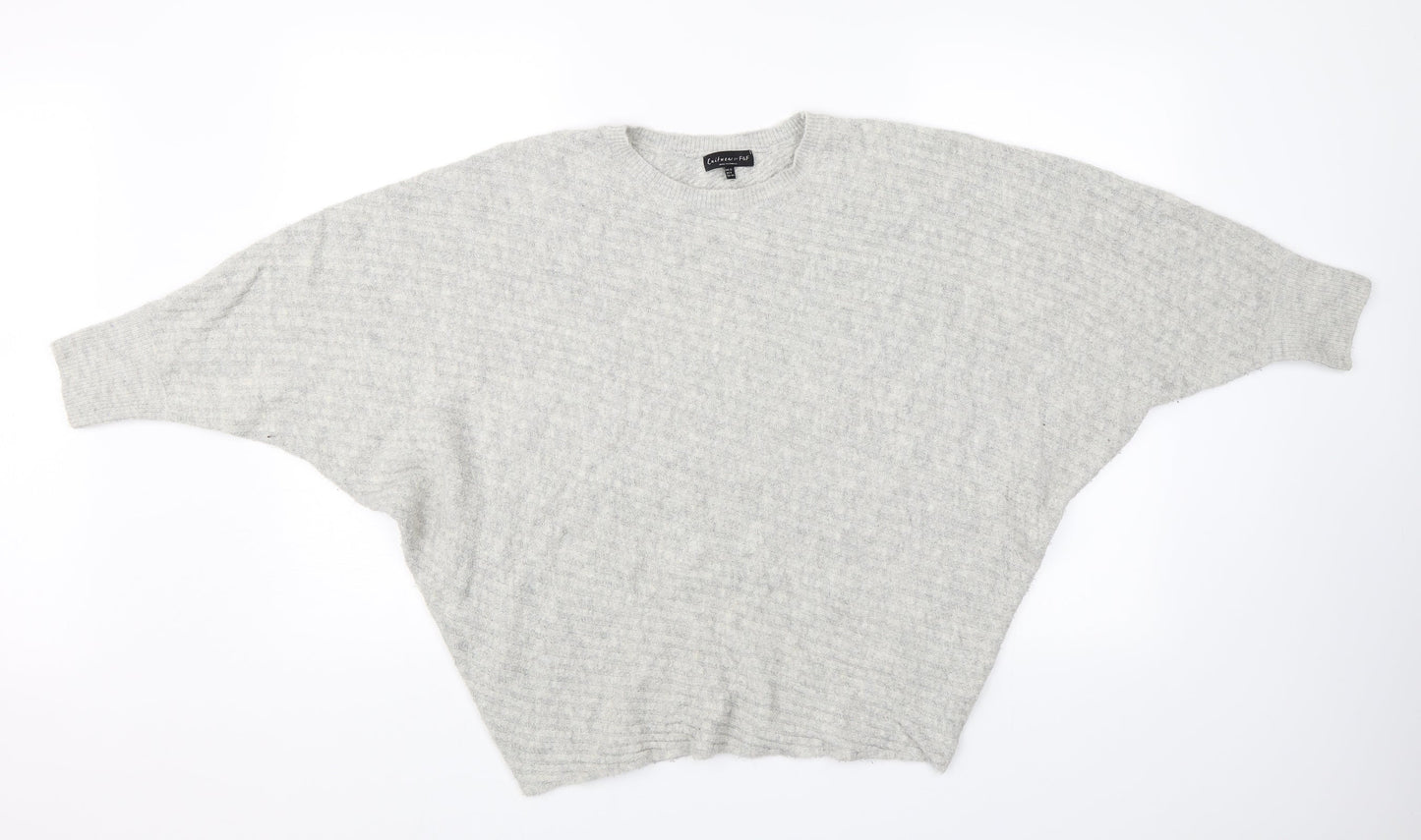 F&F Womens Grey   Pullover Jumper Size 12