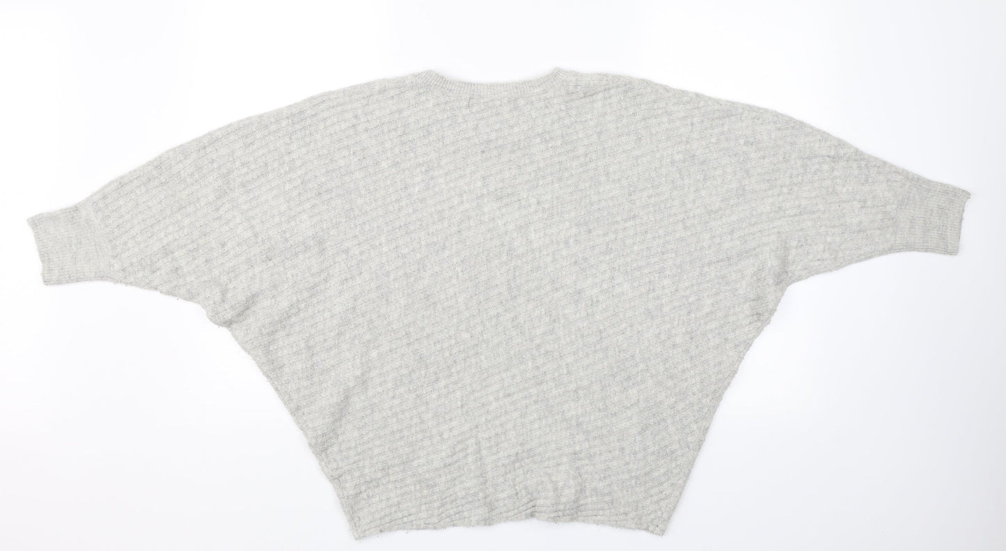 F&F Womens Grey   Pullover Jumper Size 12