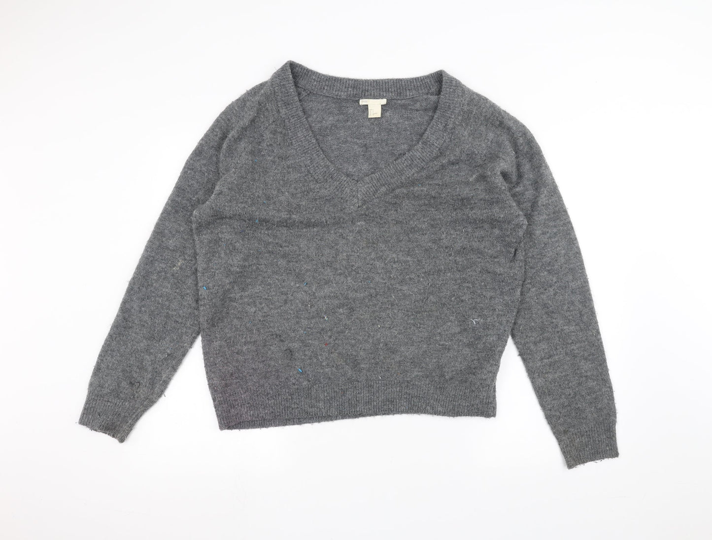 H&M Mens Grey   Pullover Jumper Size S