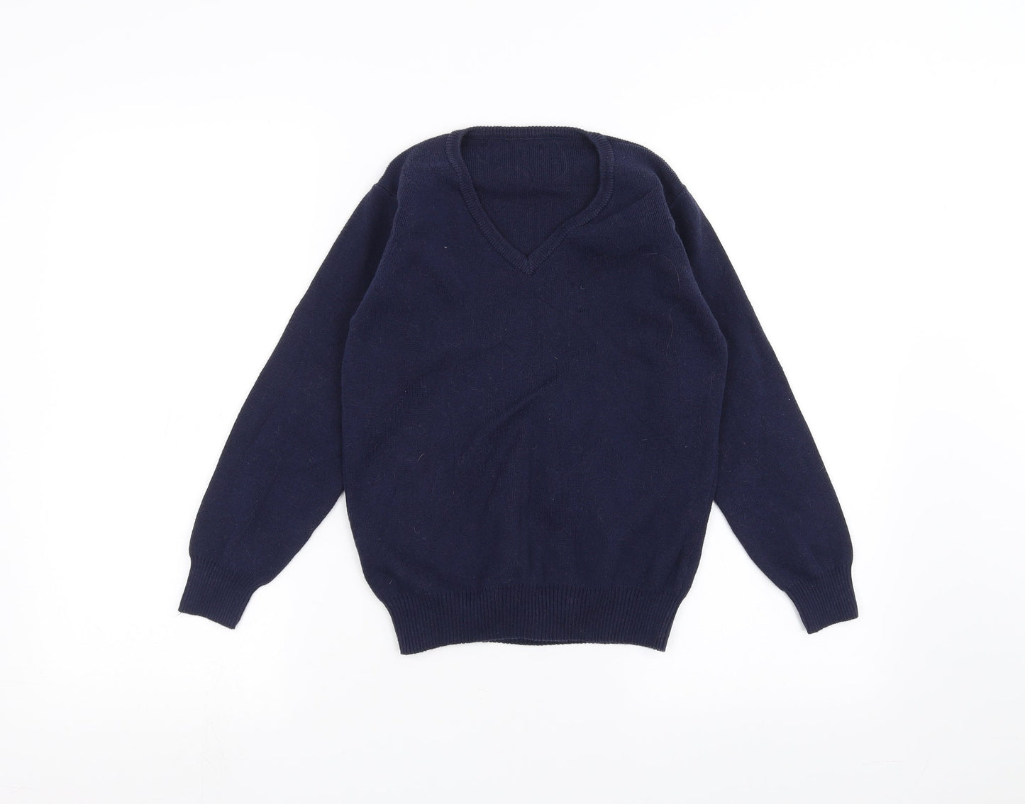 Marks and Spencer Boys Blue   Pullover Jumper Size 9-10 Years