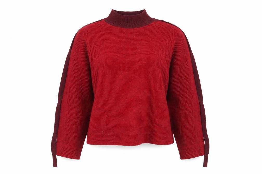 Womens UK Size 8 Marks and Spencer Red Pullover Jumper