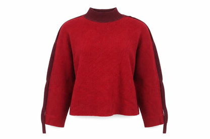 Womens UK Size 8 Marks and Spencer Red Pullover Jumper