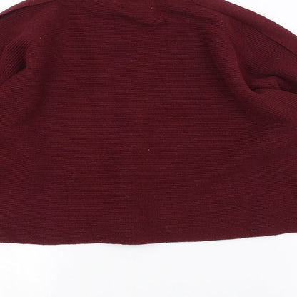 Womens UK Size 8 Marks and Spencer Red Pullover Jumper