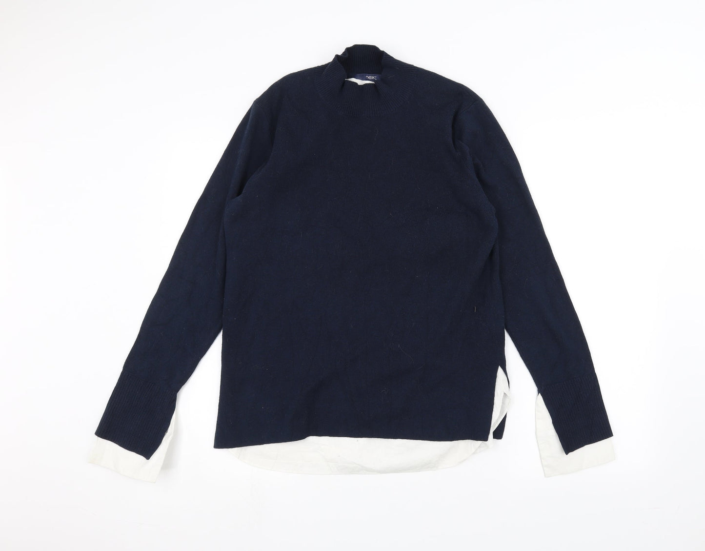 Womens UK Size 12 NEXT Blue Pullover Jumper