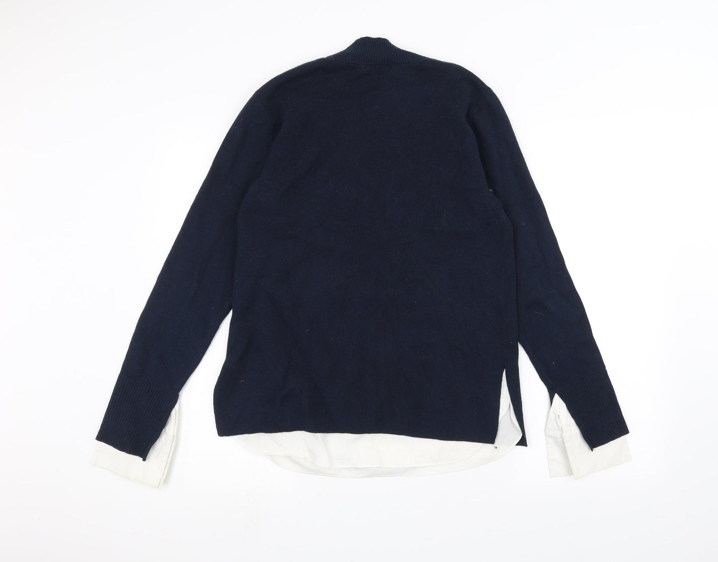 Womens UK Size 12 NEXT Blue Pullover Jumper
