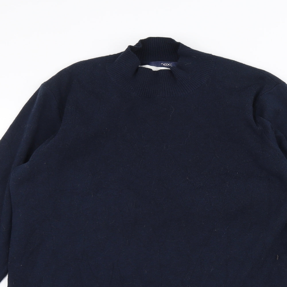 Womens UK Size 12 NEXT Blue Pullover Jumper