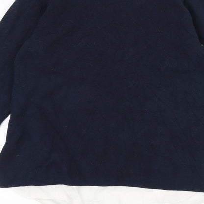 Womens UK Size 12 NEXT Blue Pullover Jumper