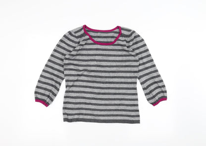 Womens UK Size 12 Marks and Spencer Grey Pullover Jumper