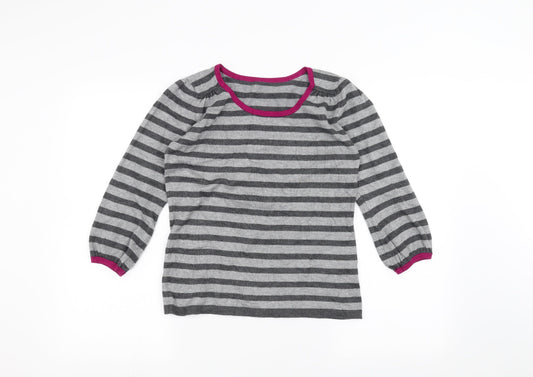 Womens UK Size 12 Marks and Spencer Grey Pullover Jumper