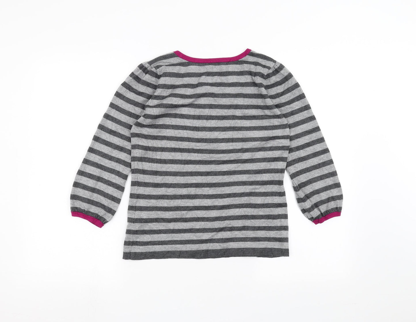 Womens UK Size 12 Marks and Spencer Grey Pullover Jumper
