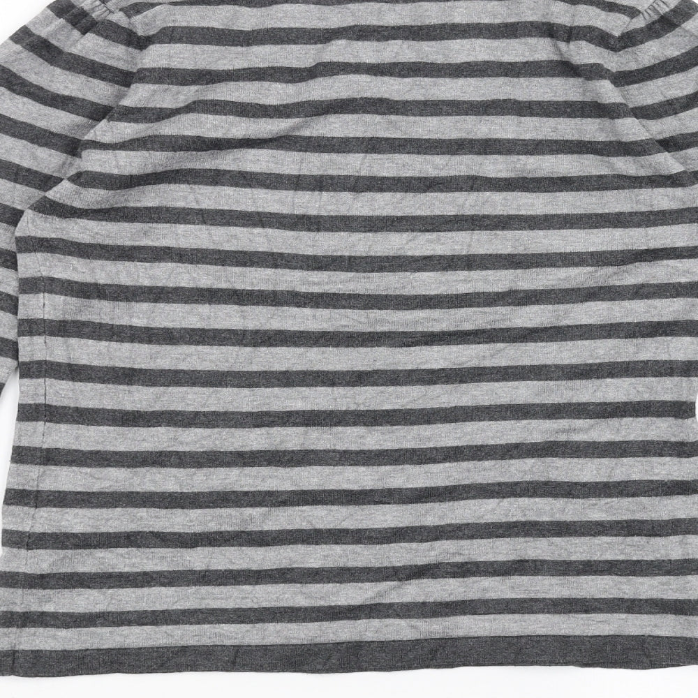 Womens UK Size 12 Marks and Spencer Grey Pullover Jumper