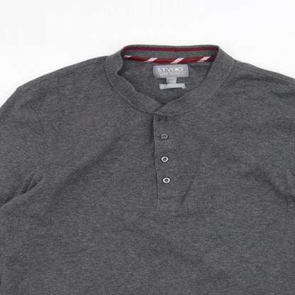 STVDIO Mens Grey   Pullover Jumper Size L