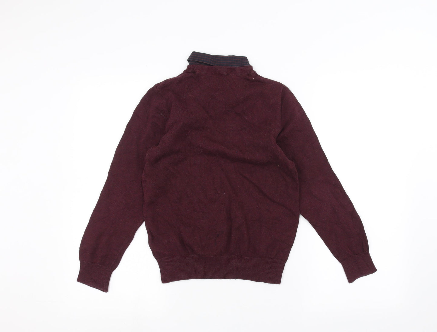 NEXT Girls Red   Pullover Jumper Size 10 Years