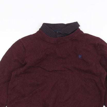 NEXT Girls Red   Pullover Jumper Size 10 Years