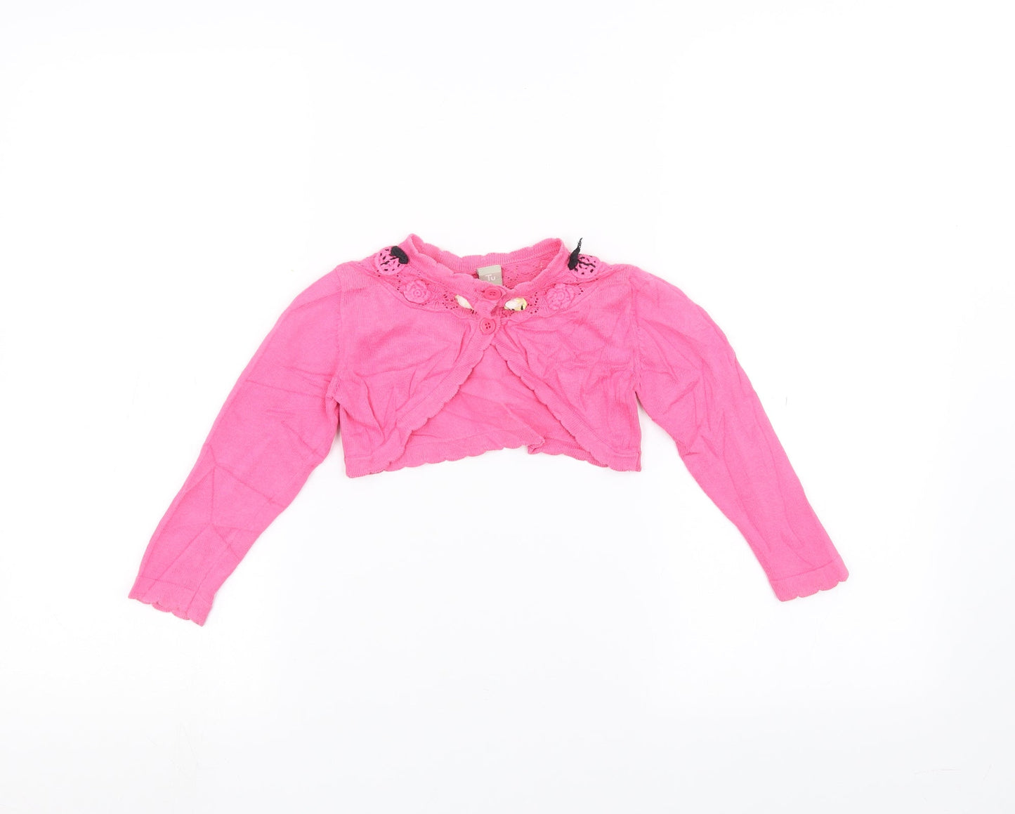 TU Baby Pink   Cardigan Jumper Size 12-18 Months