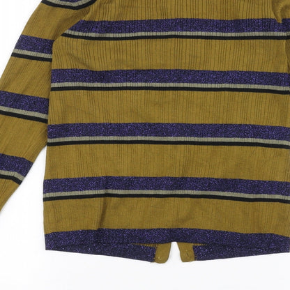 Womens UK Size 6 NEXT Brown Cardigan Jumper