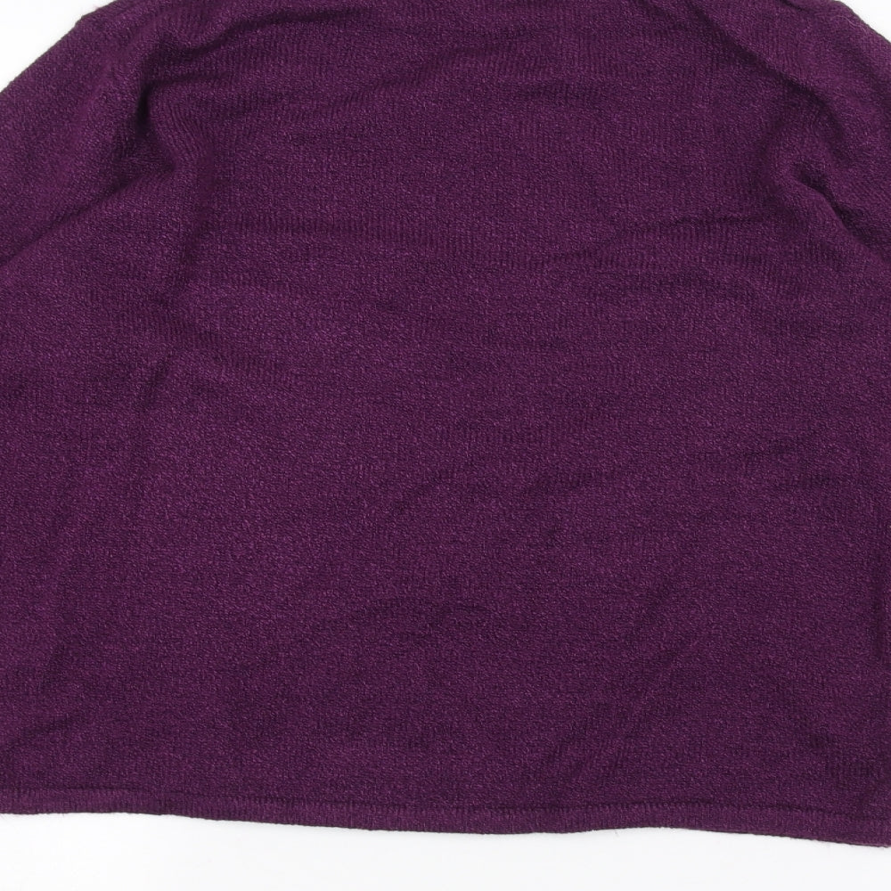 BM Womens Purple   Pullover Jumper Size S