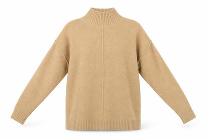 Womens UK Size 8 Primark Beige Henley Jumper