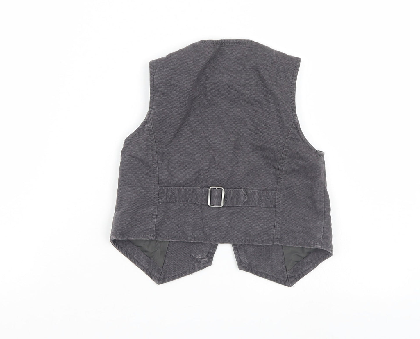 NEXT Boys Brown  Denim Basic Dress Shirt Size 3 Years  - Waistcoast