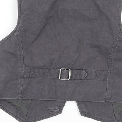 NEXT Boys Brown  Denim Basic Dress Shirt Size 3 Years  - Waistcoast